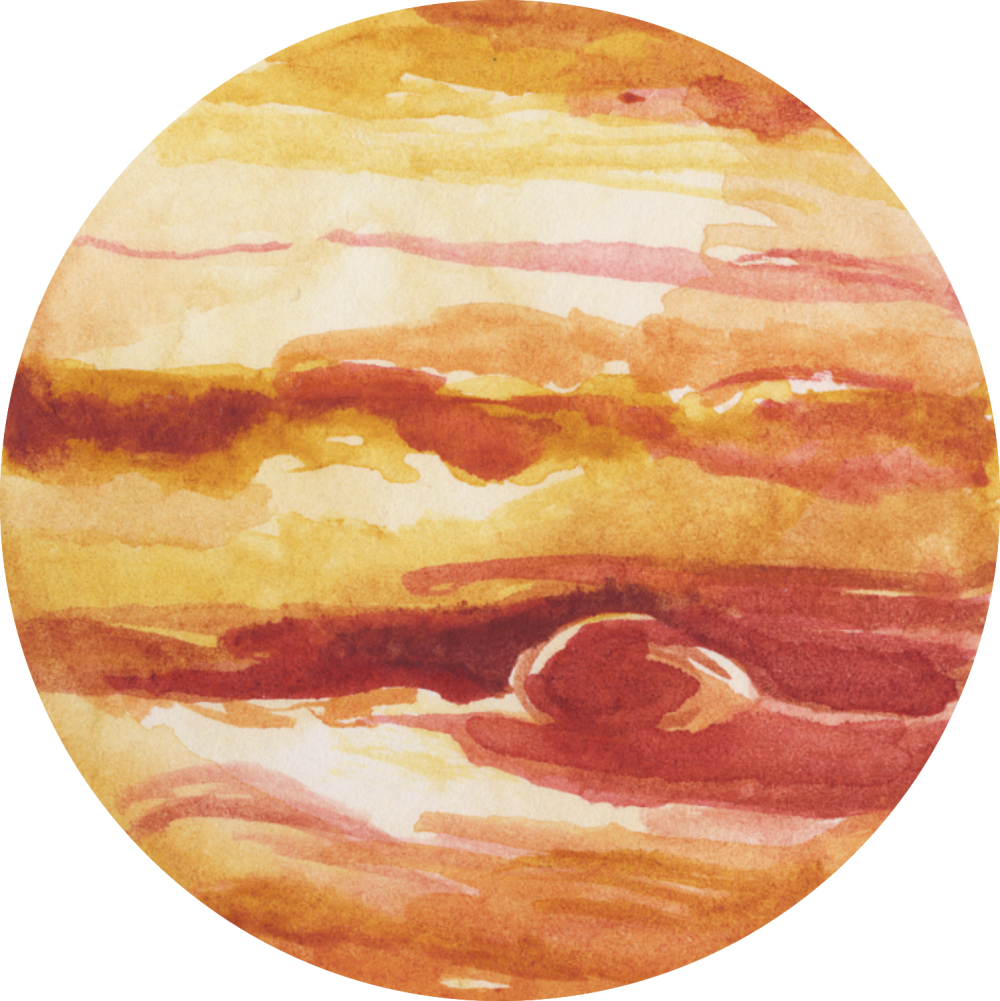 Планета Юпитер для детей