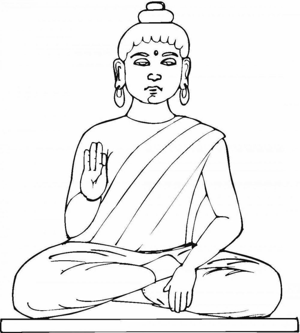 Рисунок на тему буддизм