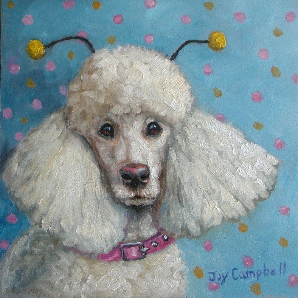 Joy Campbell картины собаки