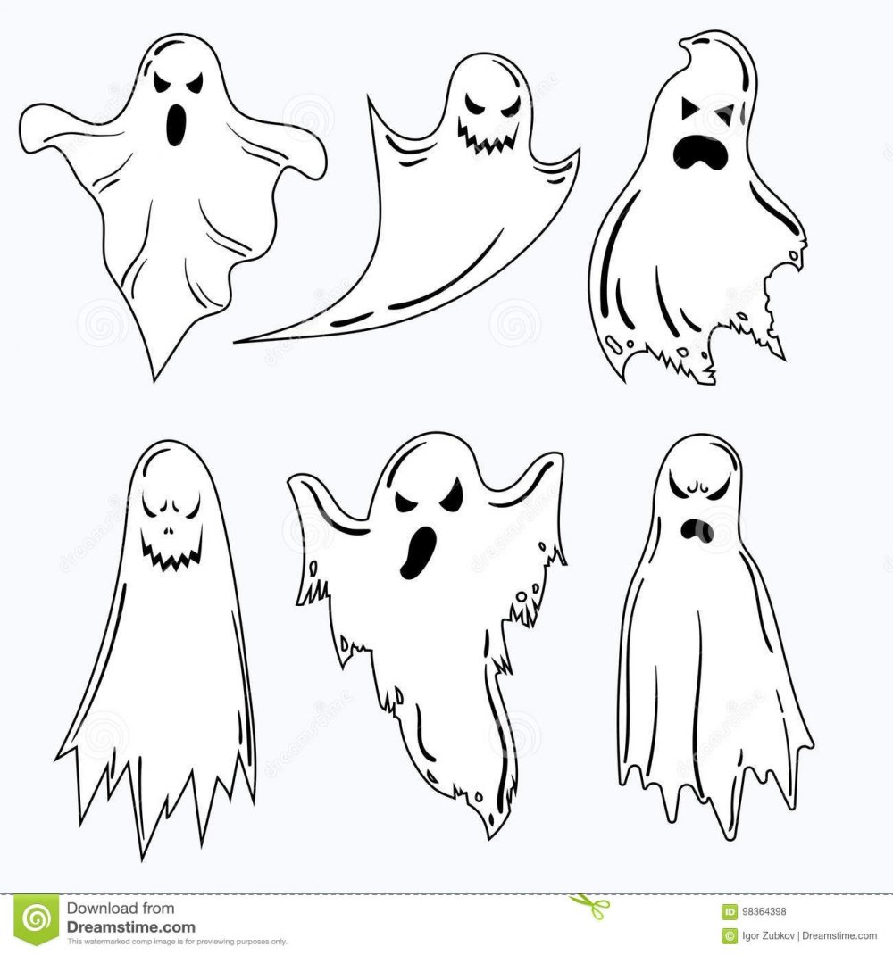 How to draw a Ghost