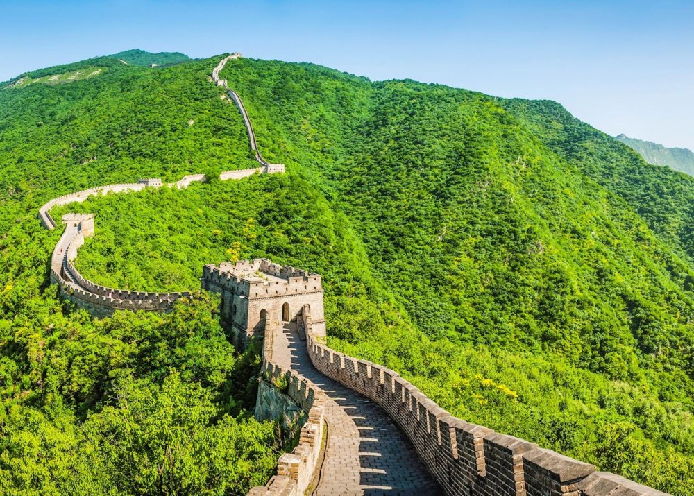 Зелёная китайская стена