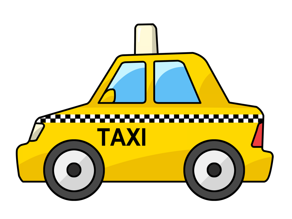 Машина такси для детей