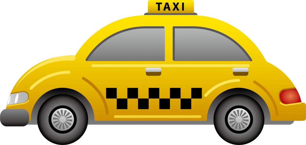 Такси мультяшное
