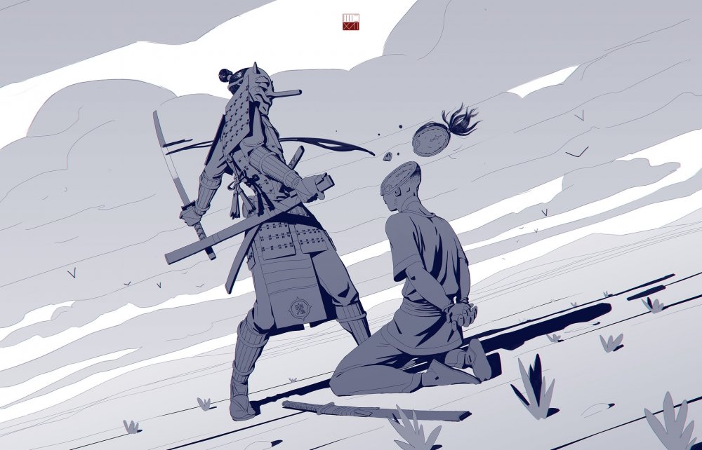 Схватка самураев