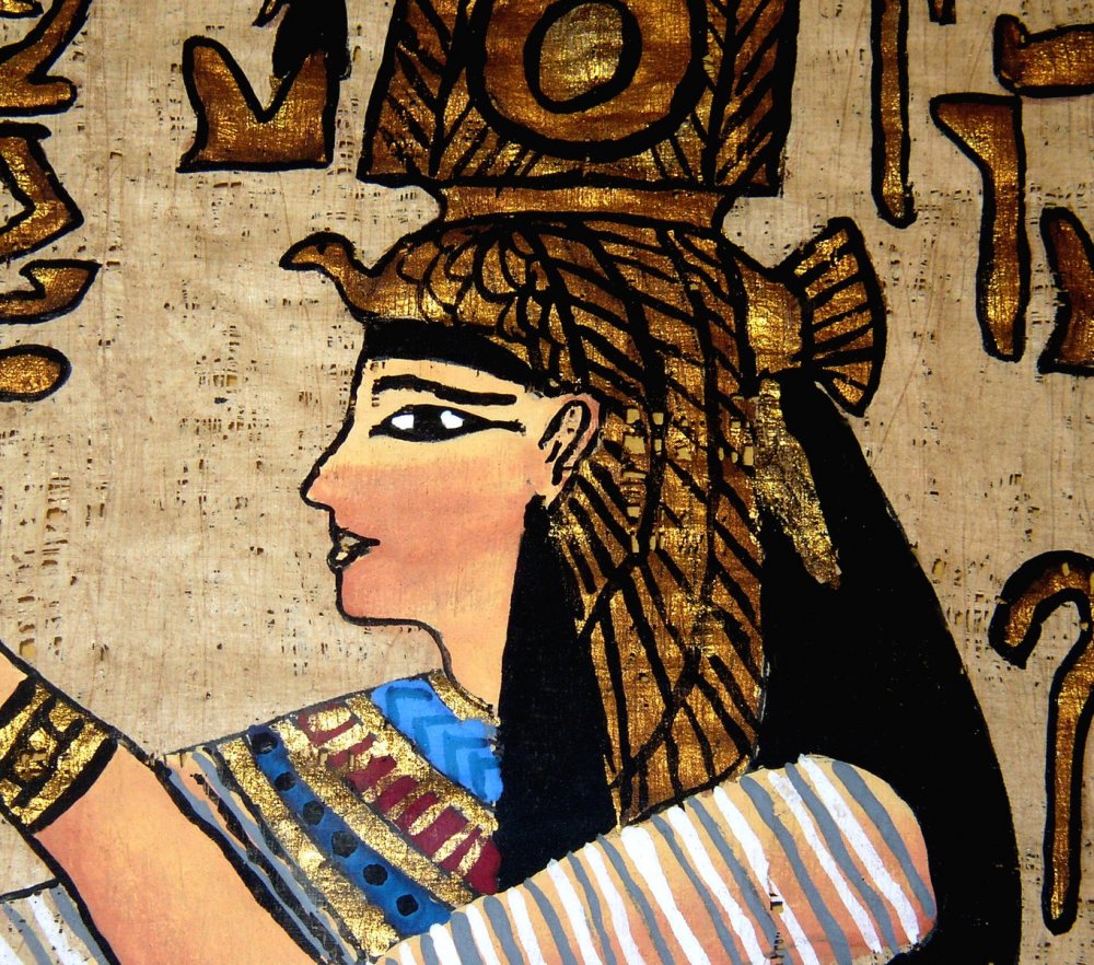 Клеопатра царица Египта картины древний Египет