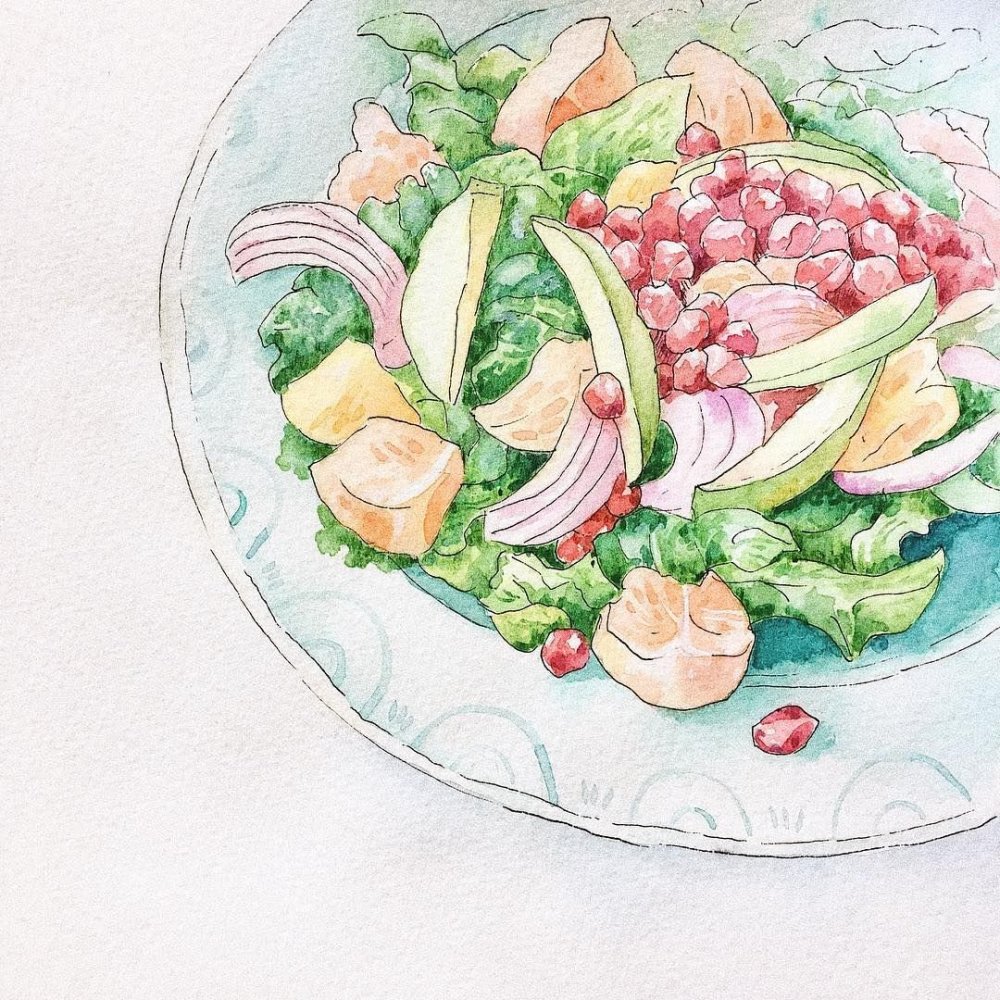 Salad рисунок для детей