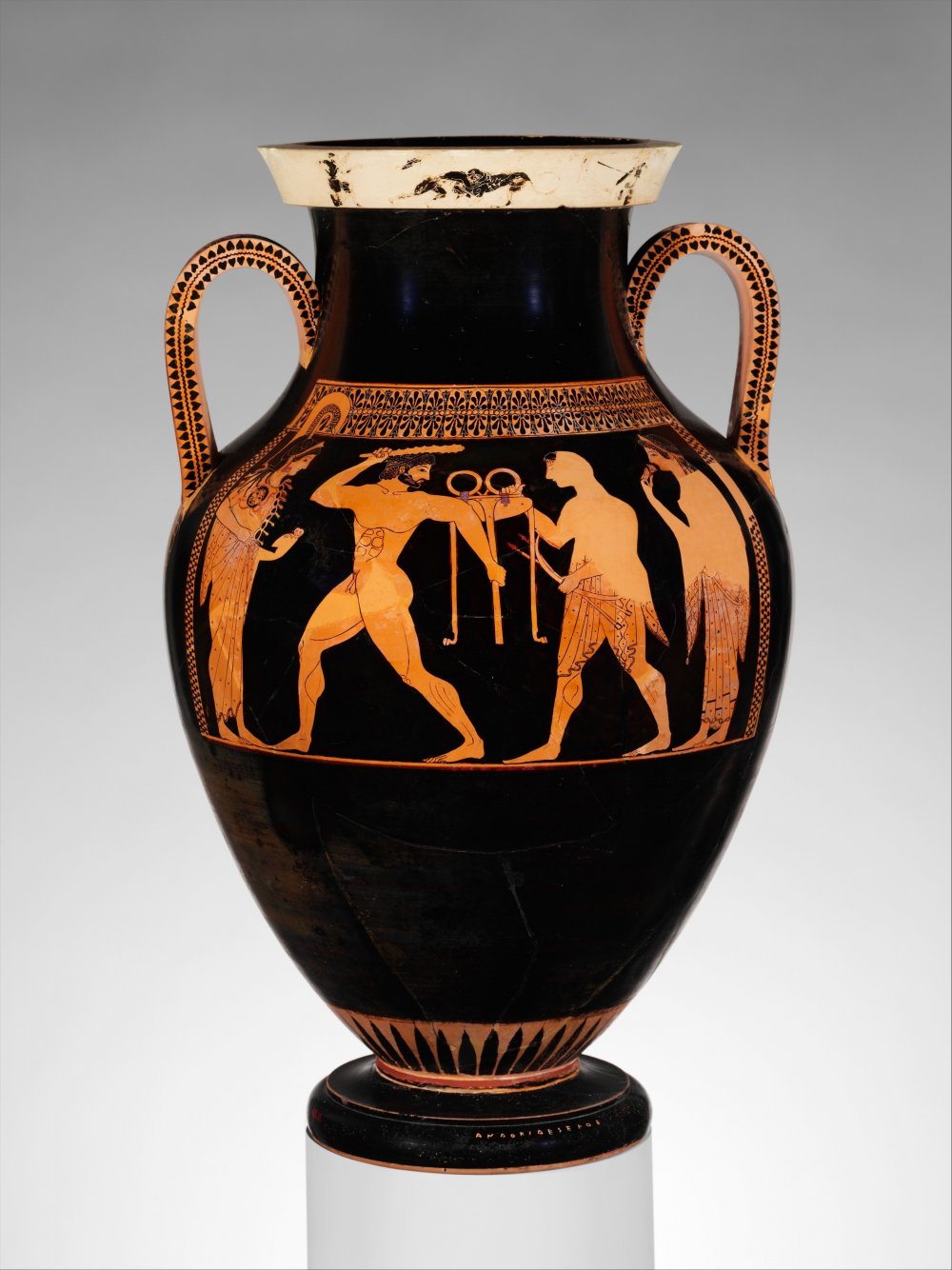 Греческая вазопись Амфора