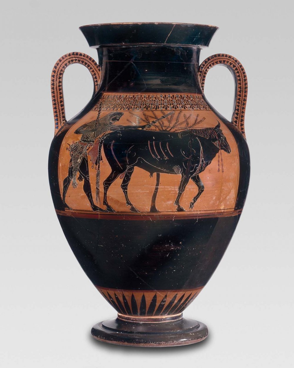 Керамика в древнем Египте чернофигурная и краснофигурная