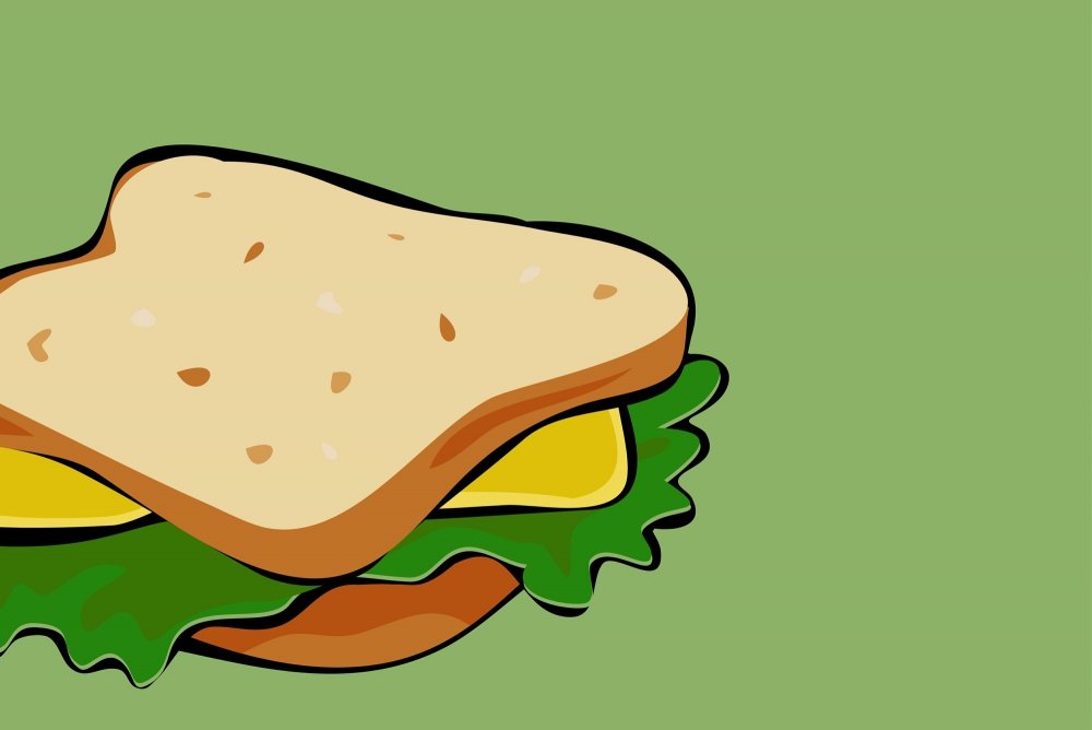 Стикеры сэндвич