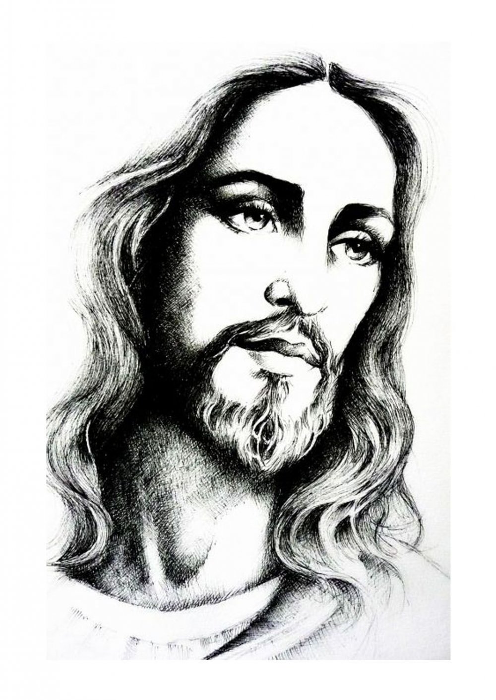 Иисус Христос раскраска