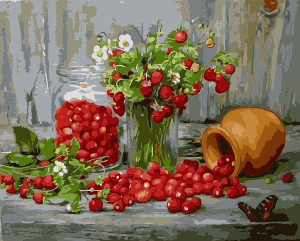 Екатерина Калиновская живопись ягоды