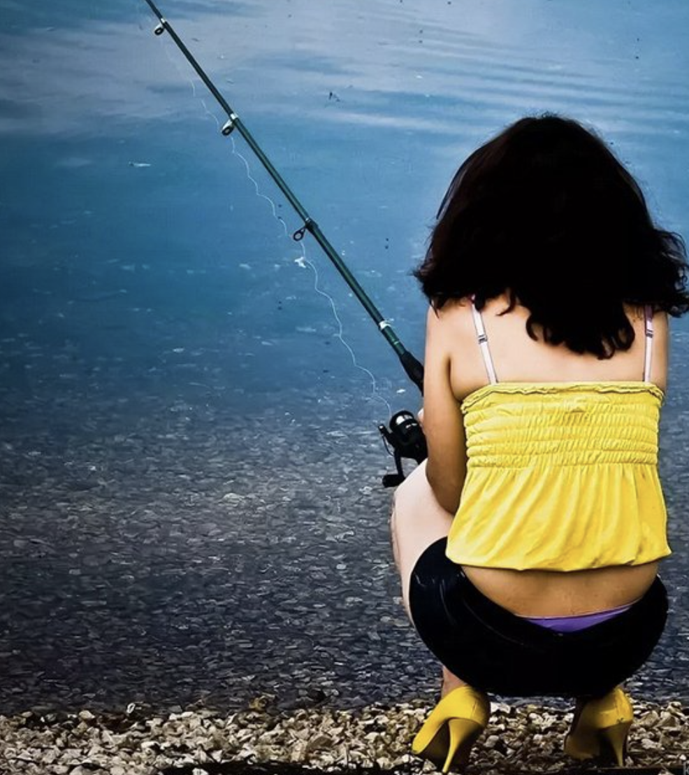 Рыбалка юмор женщины
