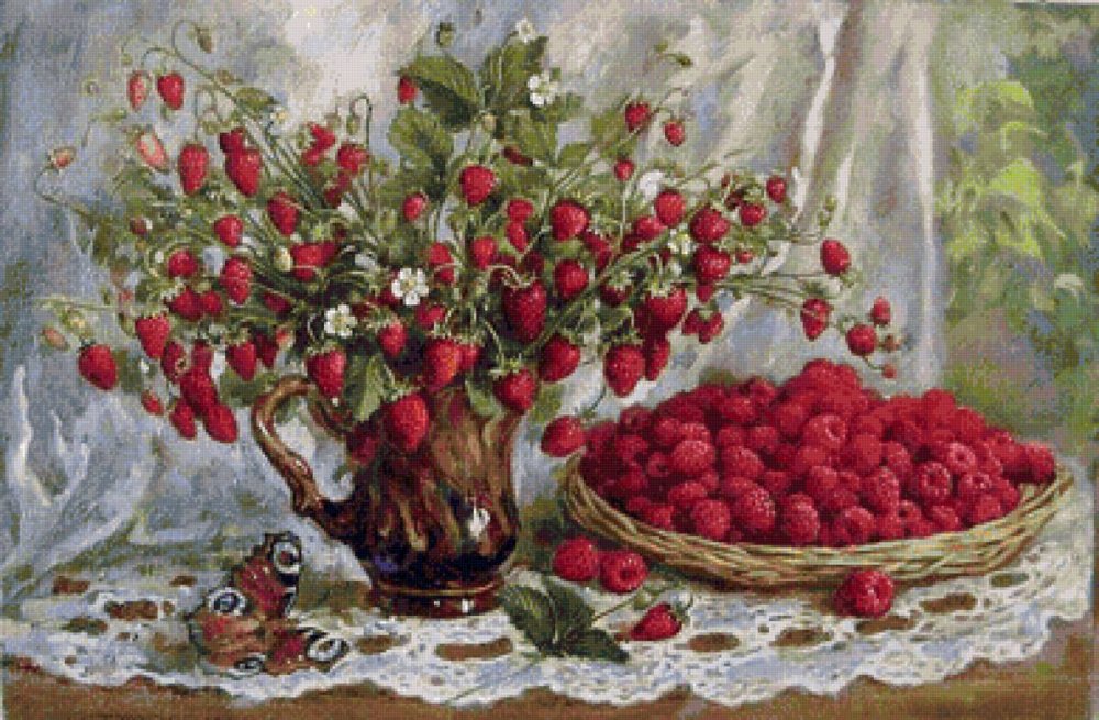 Екатерина Калиновская живопись ягоды