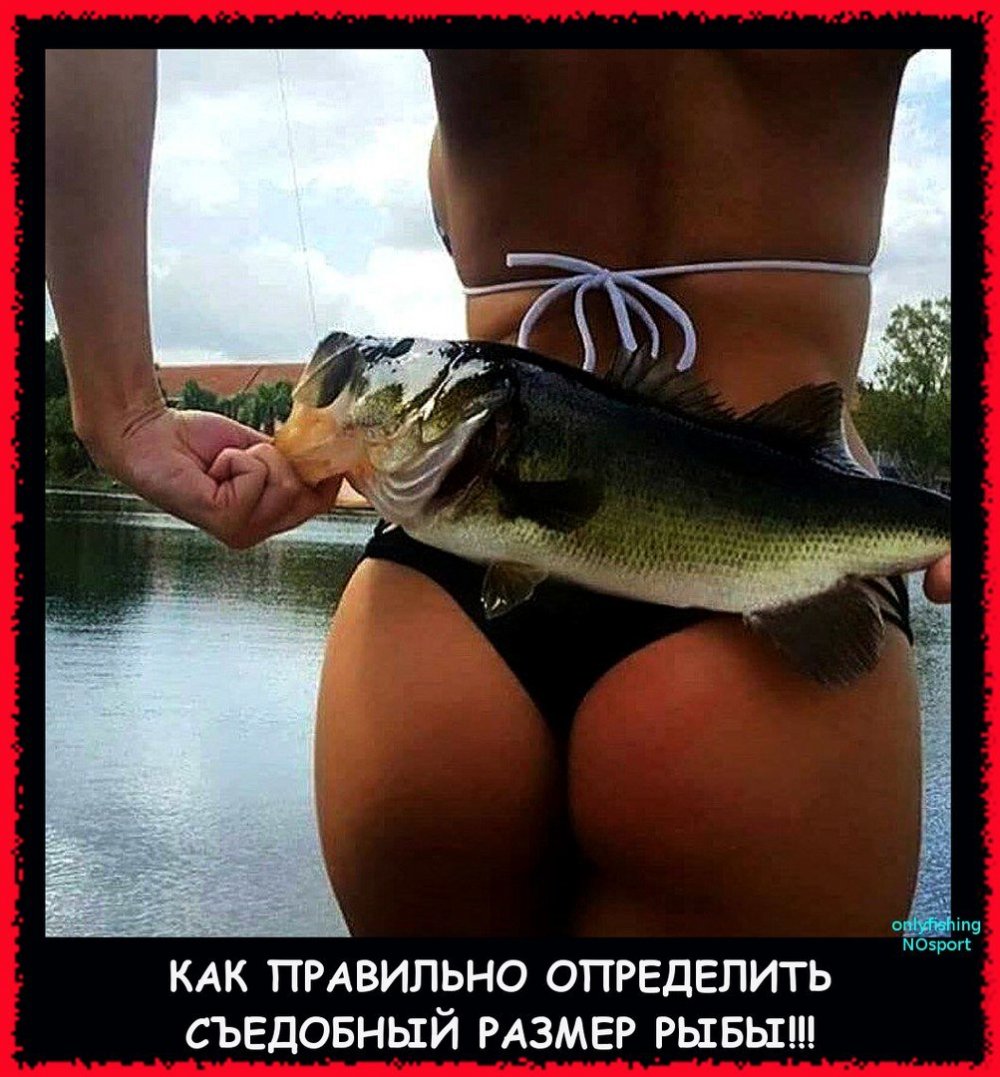 Женщина рыбачит