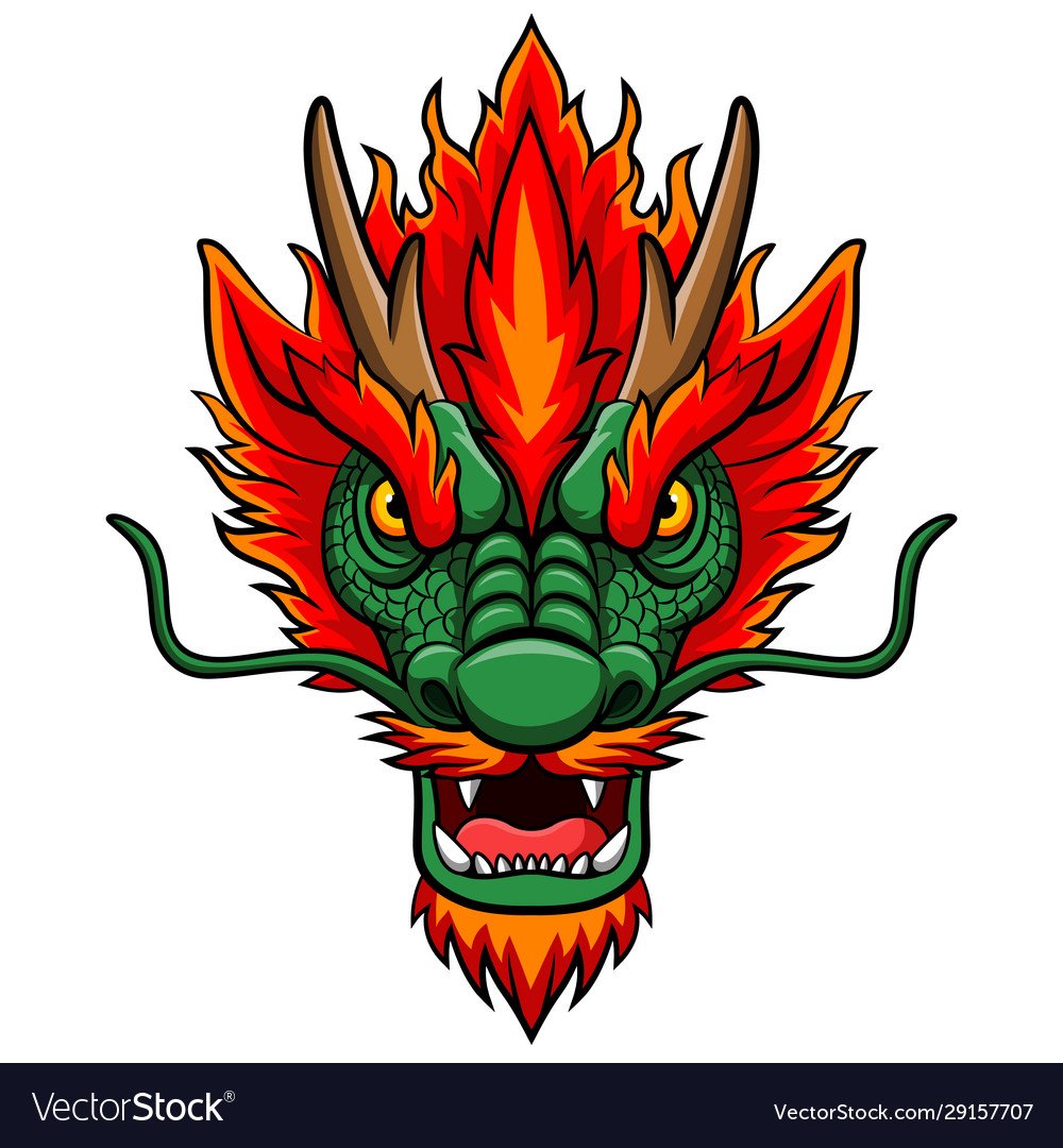 Китайский дракон Маскот