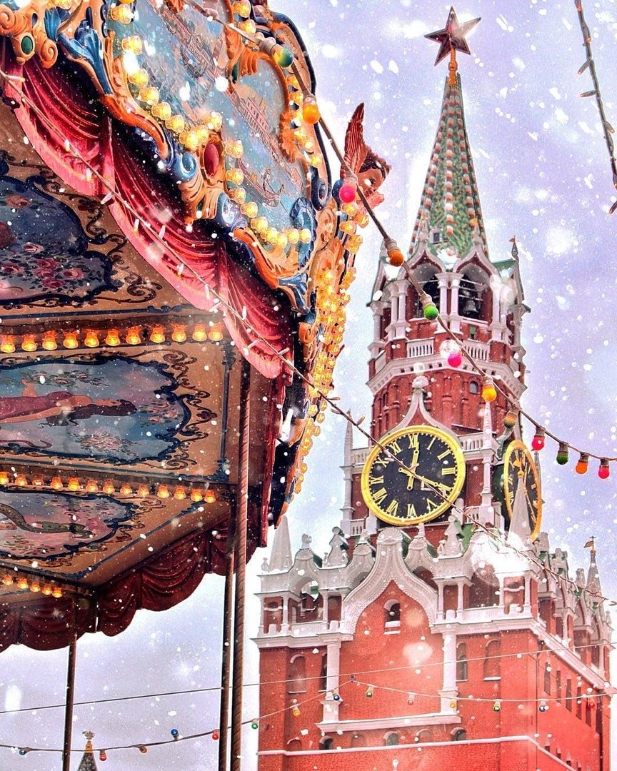 Новый год в России Эстетика