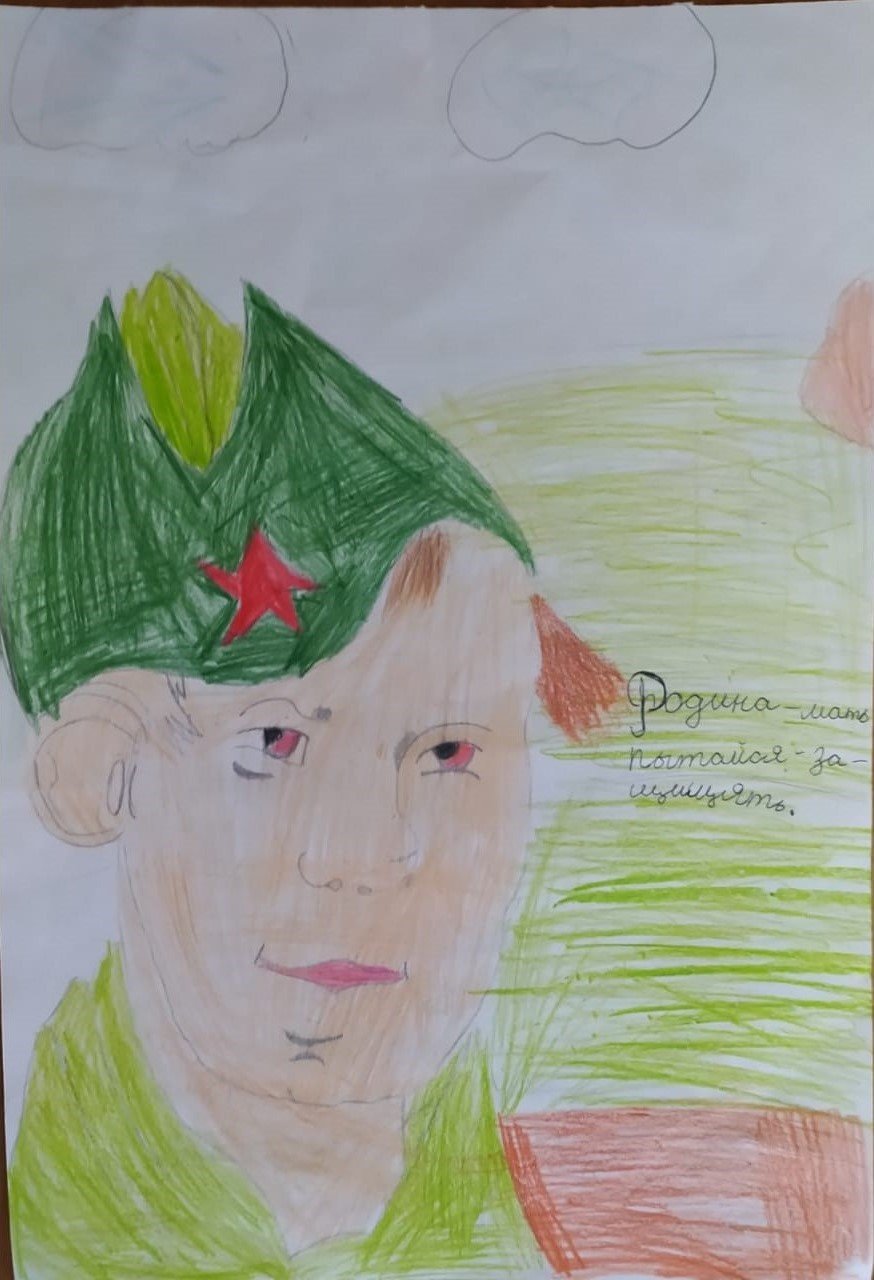 Армия глазами детей рисунки