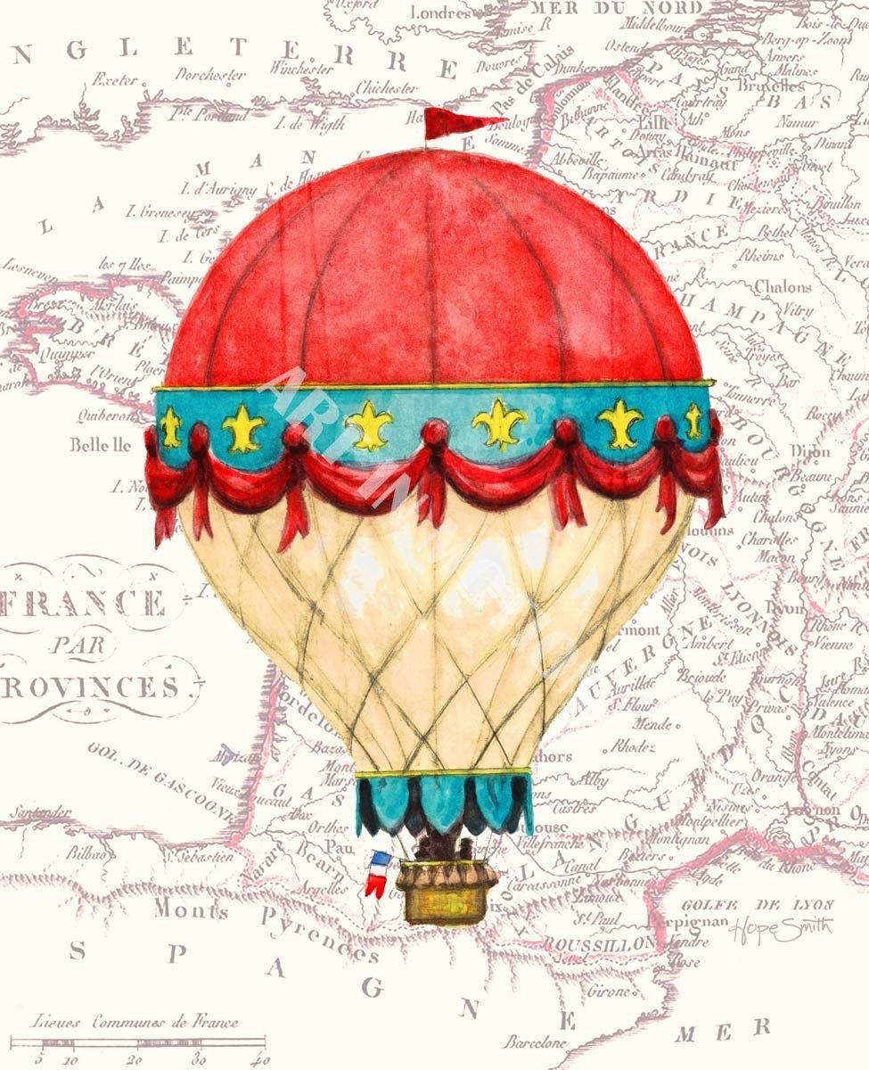 Воздушный шар орнамент