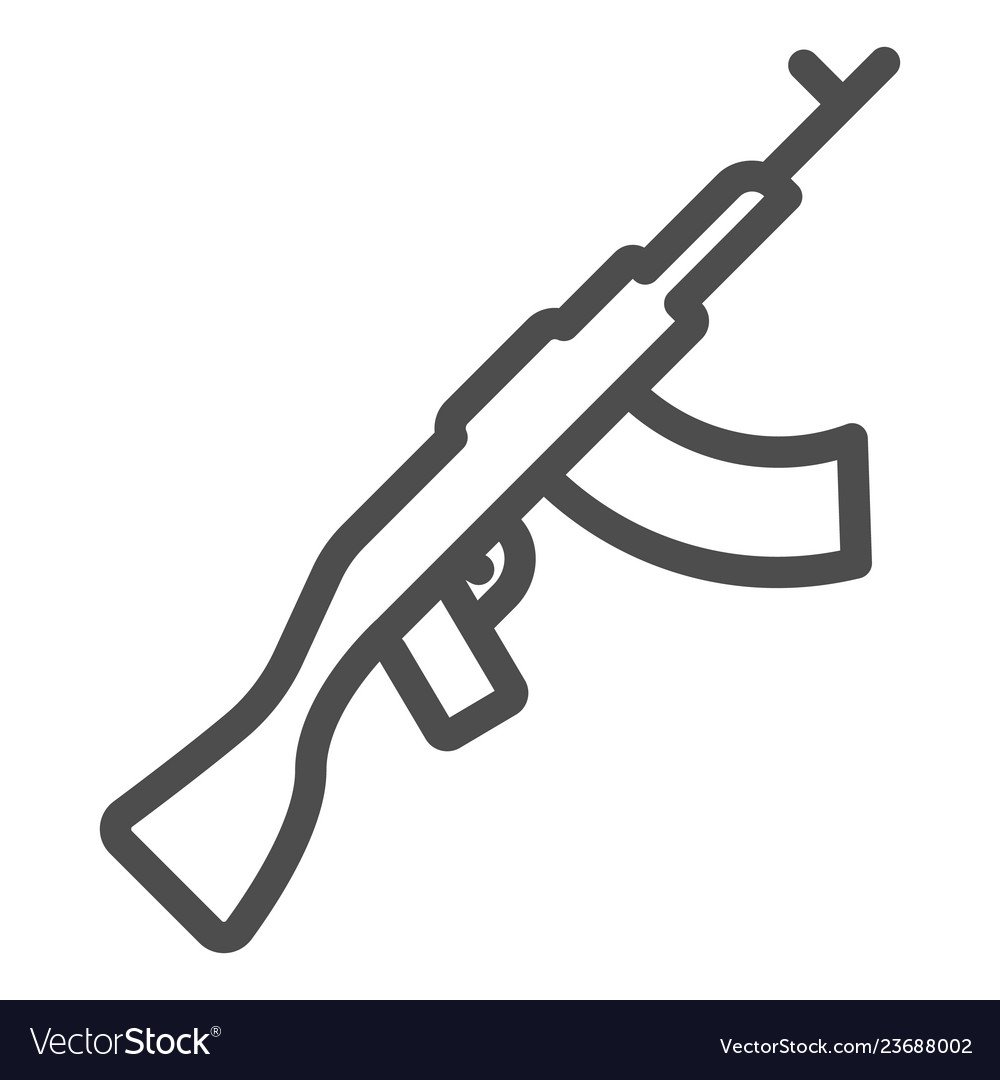 AK 47 vector