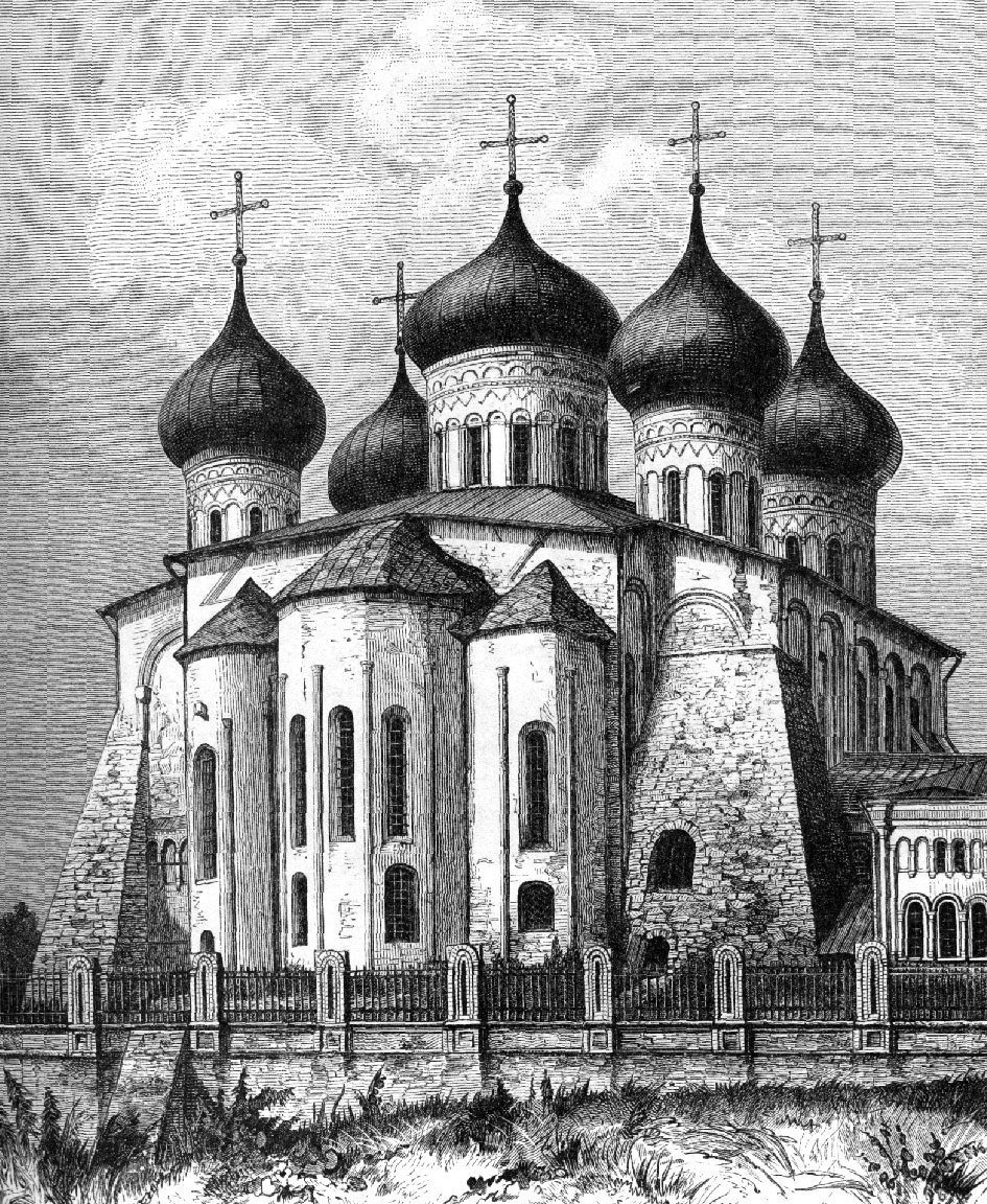 Успенский собор во Владимире 14 век