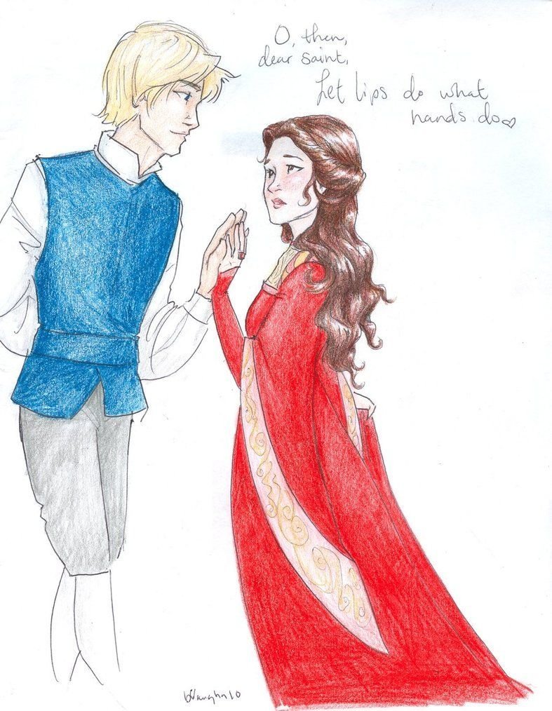 Ромео и Джульетта рисунок