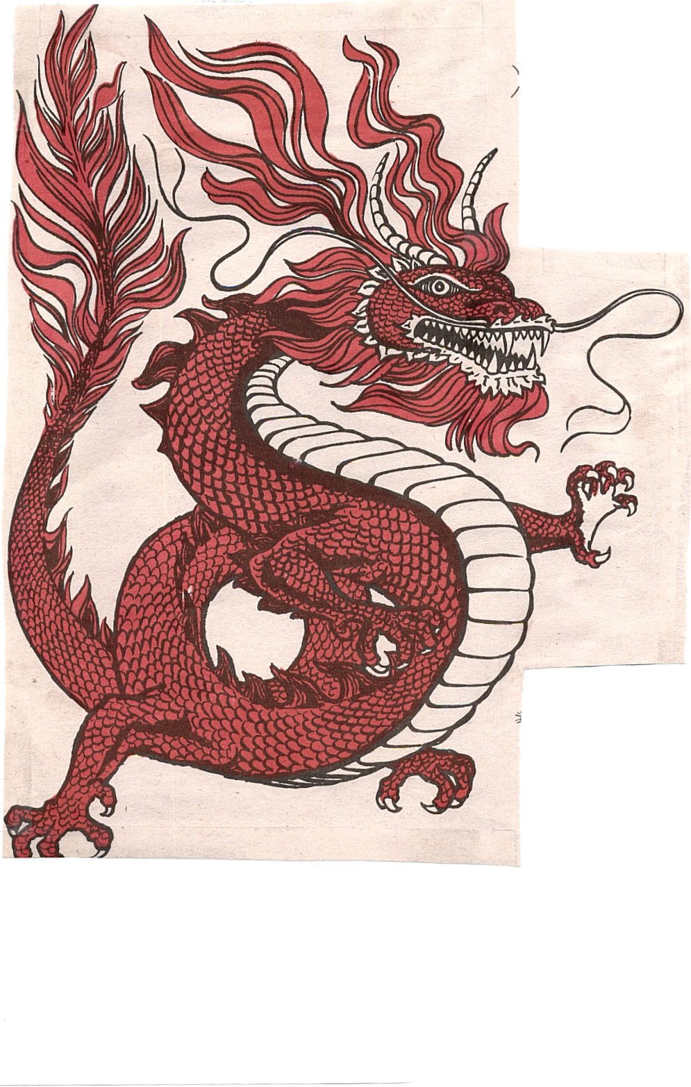 Китайский дракон лун Ван