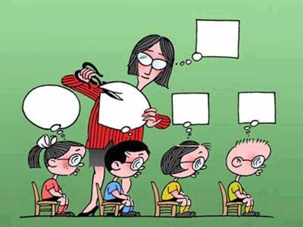 Карикатуры про школу