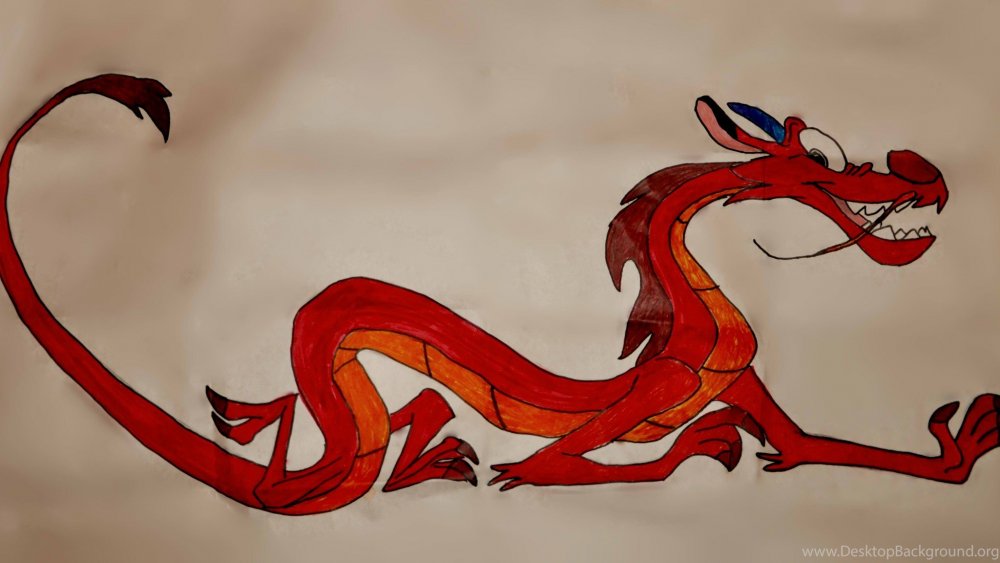 Китайский дракон из Мулан