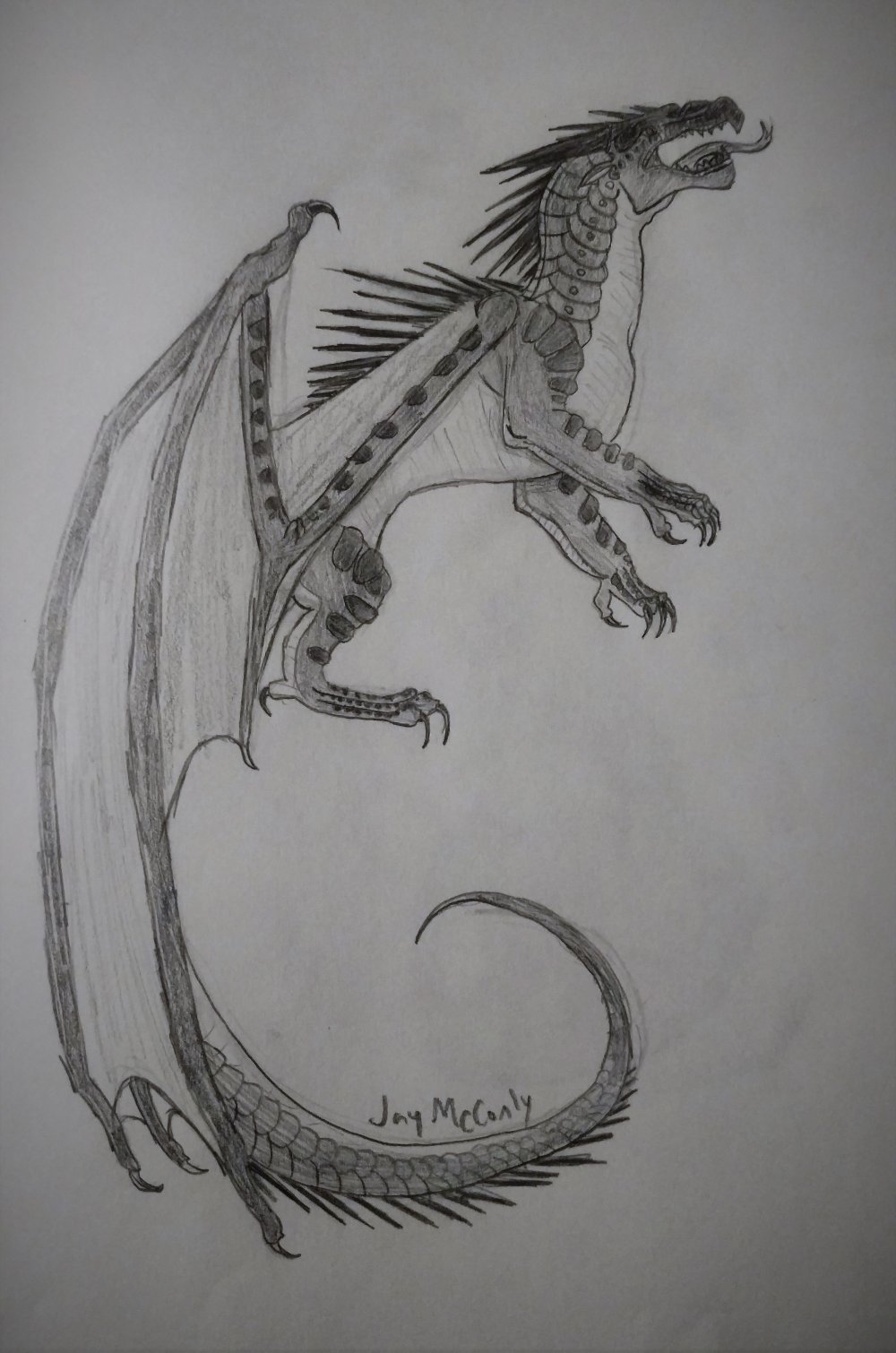 Игуана дракон с крыльями