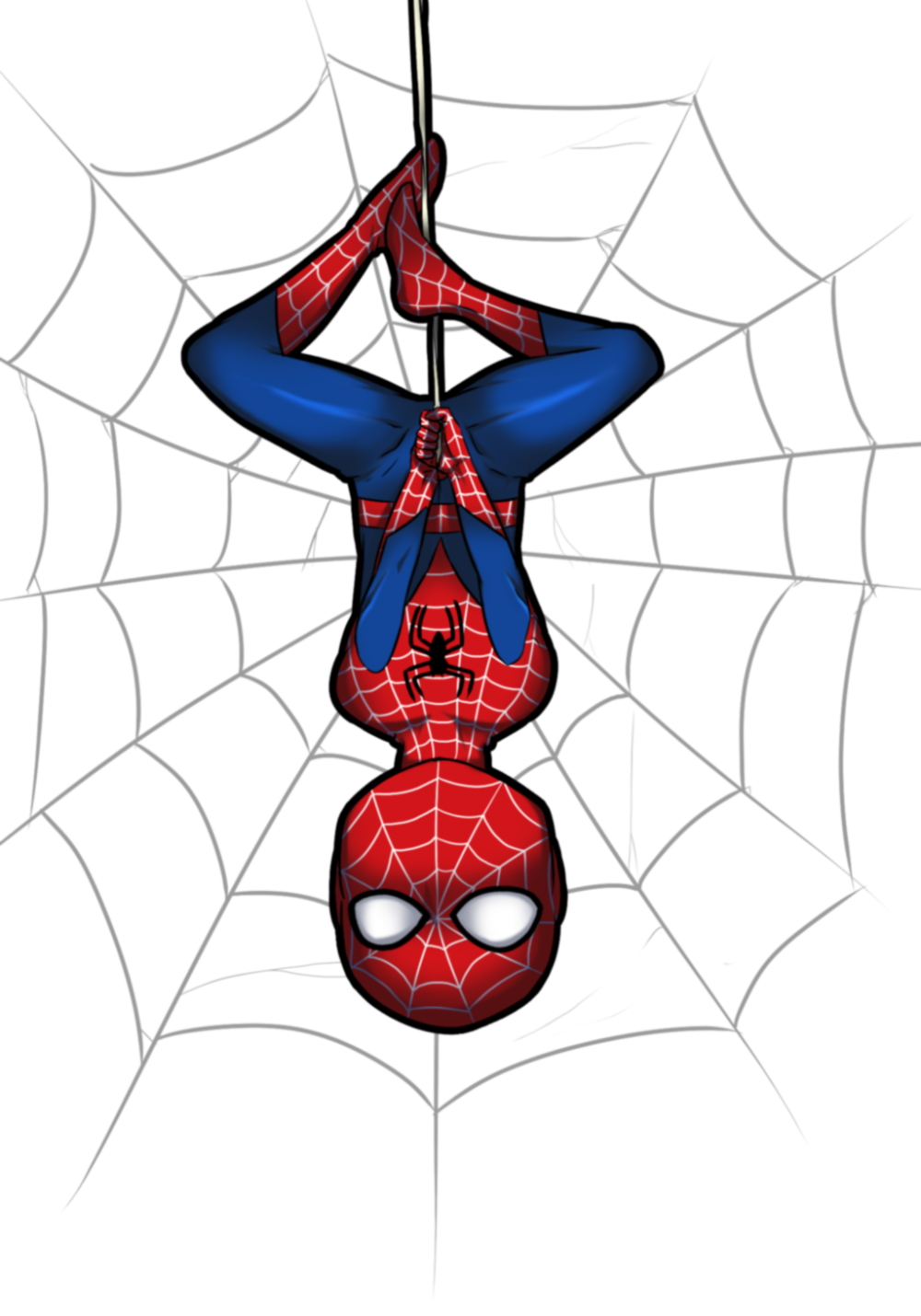 Рисунки человека паука рисунки человека паука