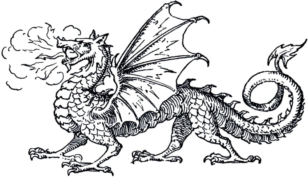 Китайский трехголовый дракон