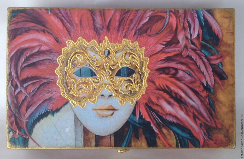 Венецианская маска живопись