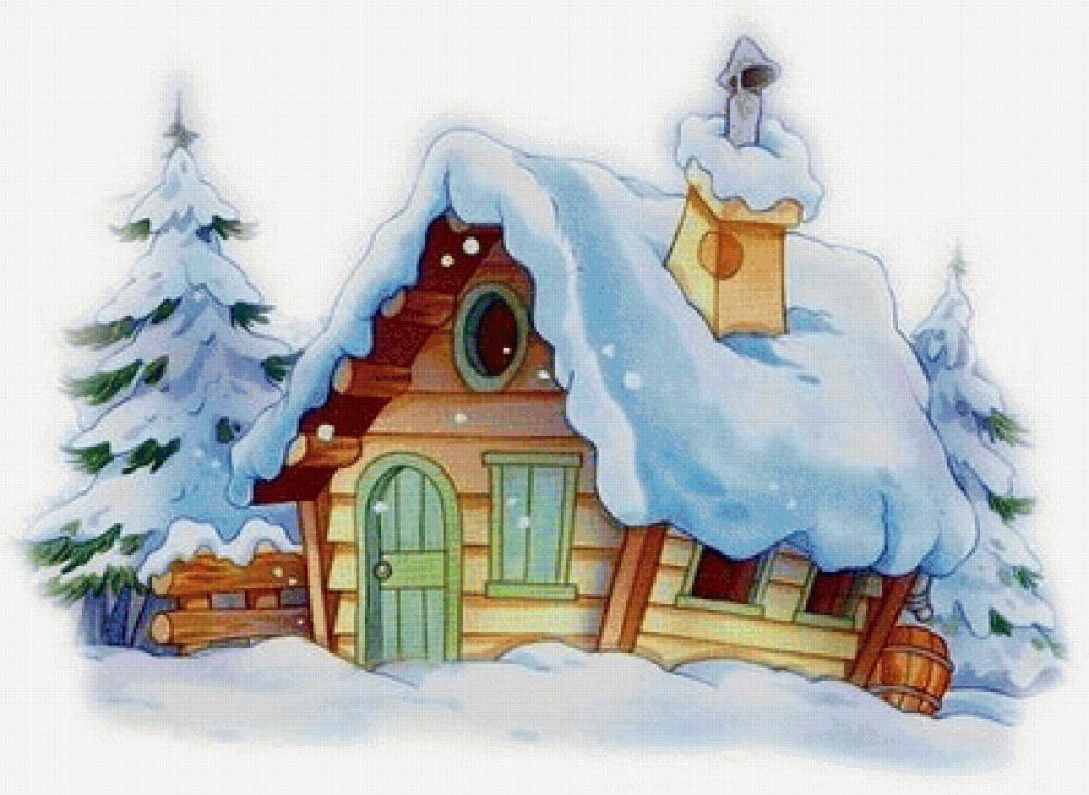 Сказочный дом Деда Мороза
