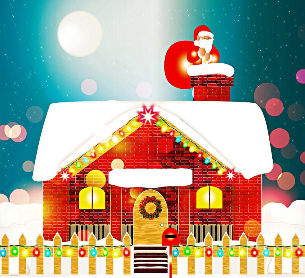 Сказочный домик Санта Клауса