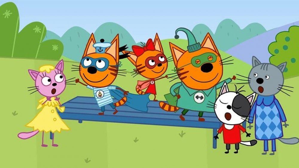 Мультфильм три кота мультики