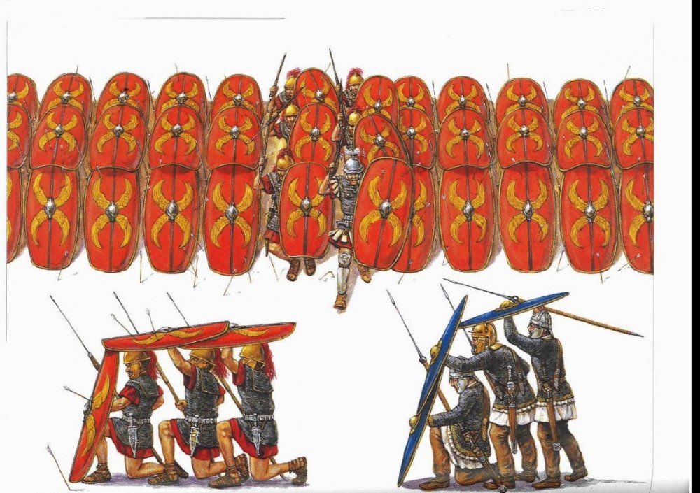 Армия древнего Рима построение легиона