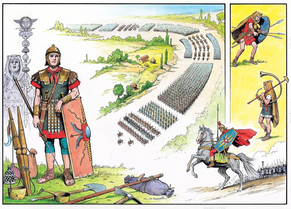 Иллюстрация к древнему Риму