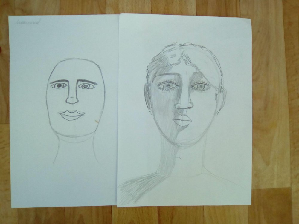 Рисование портрета 5 класс