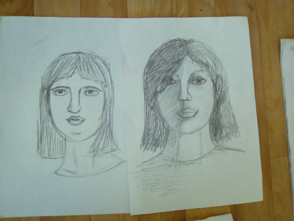 Портрет рисование 6 класс
