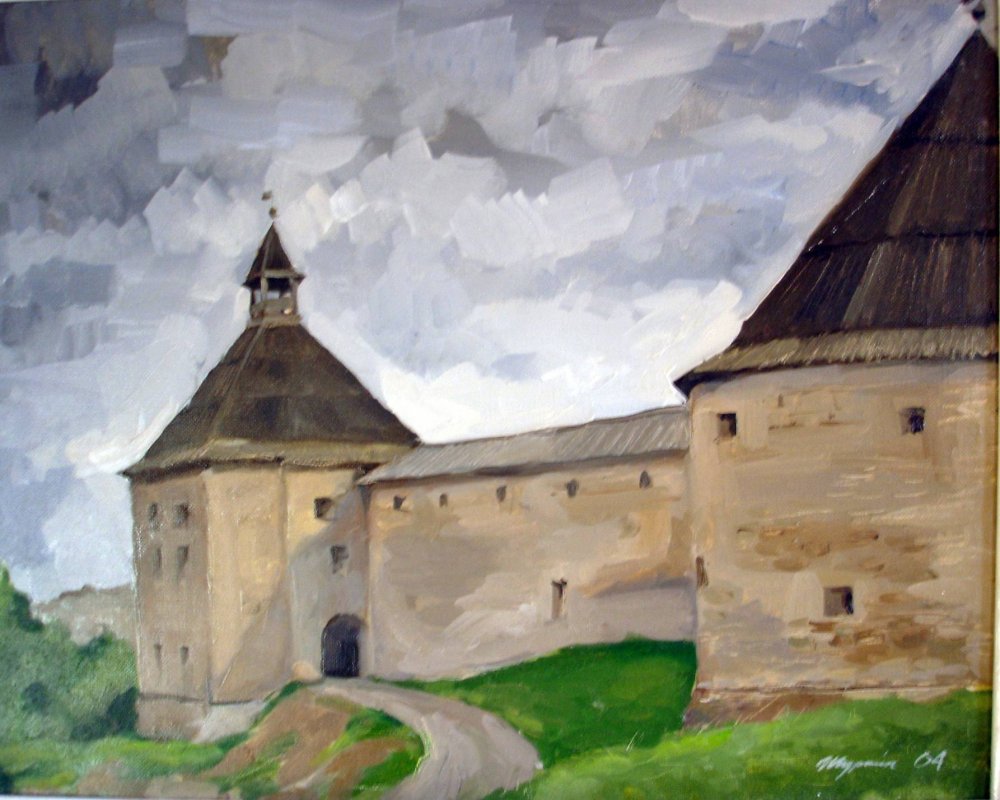 Староладожская крепость картины