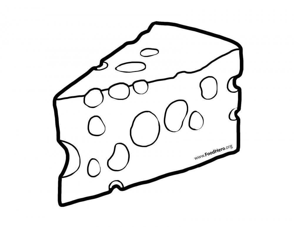 Сыр для раскрашивания