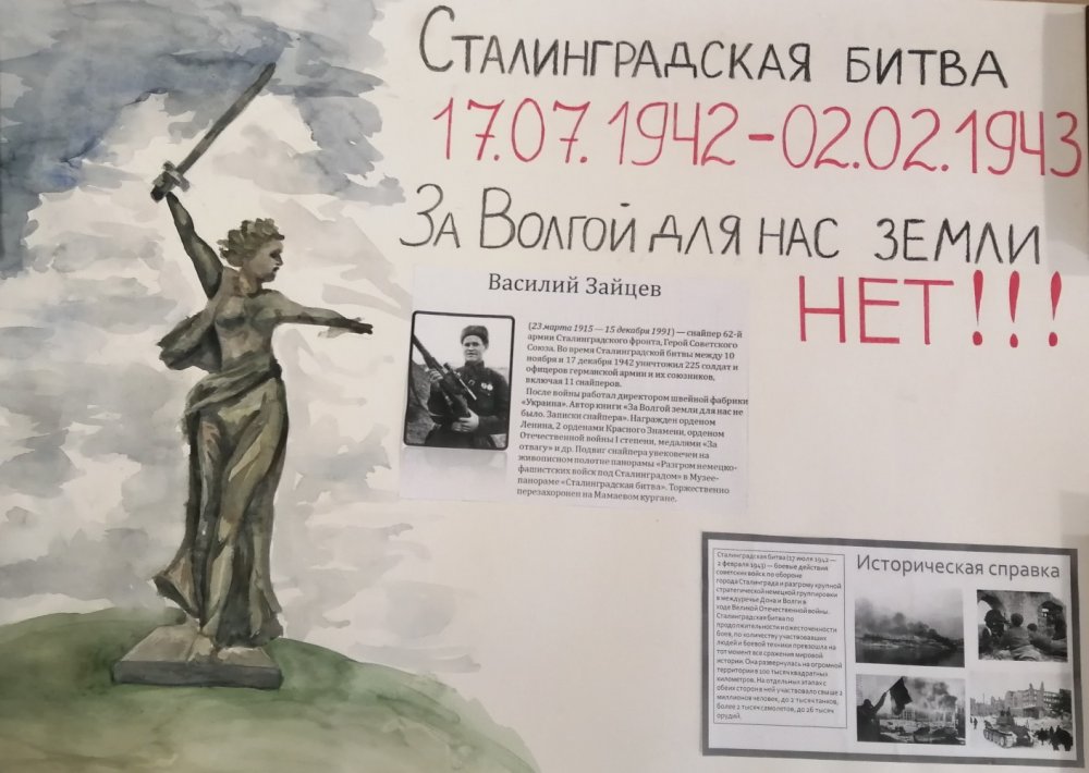 Символ Победы в Сталинградской битве