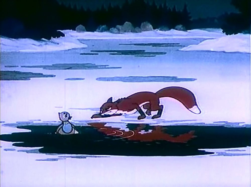 Серая шейка мультфильм 1948