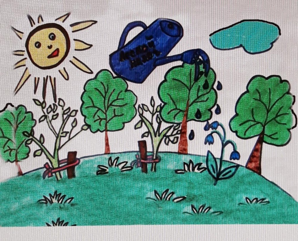 Экология рисунок для детей