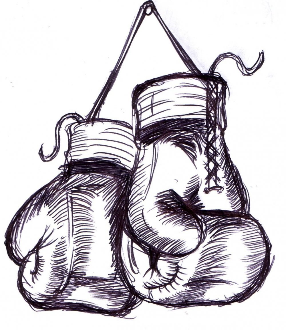 Боксерские перчатки арт