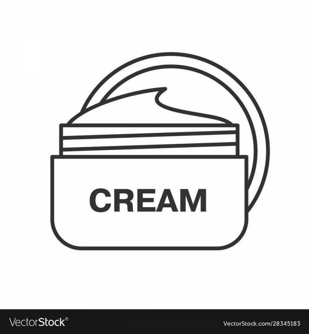 Баночка крема логотип