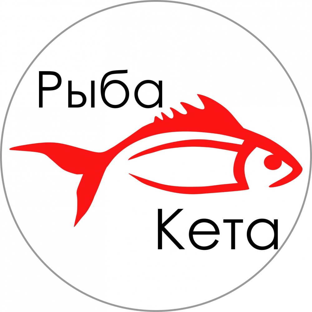 Логотип магазина икры рыбы