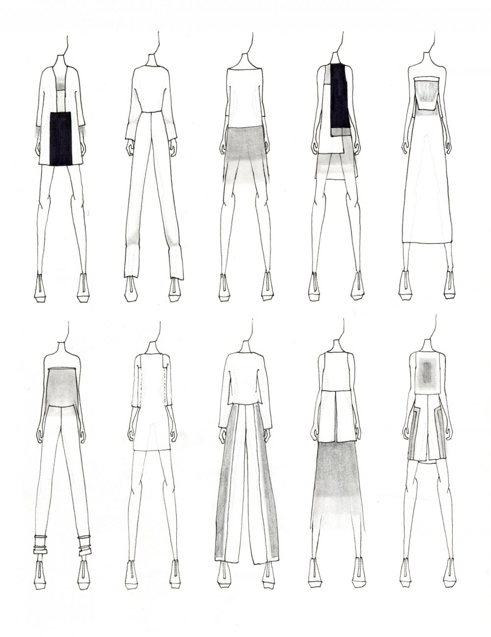 Уроки рисования одежды для дизайнеров