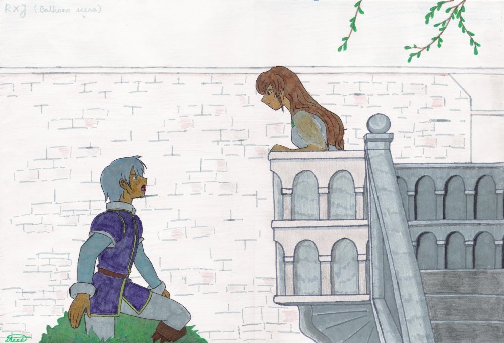 Иллюстрация к спектаклю Ромео и Джульетта