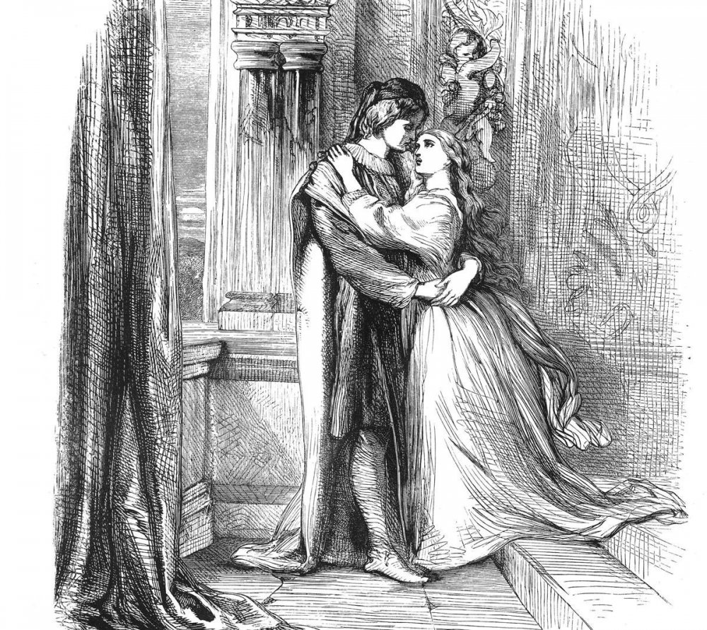 Пьеса Ромео и Джульетта иллюстрации